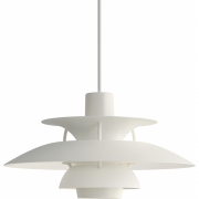 Louis Poulsen - PH 5 Mini Monochrome Pendelleuchte Monochrom Weiß