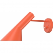 Louis Poulsen - AJ Wandleuchte mit Schalter / ohne Kabel Electric Orange