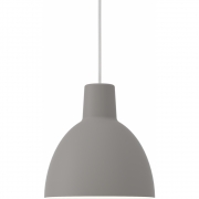 Louis Poulsen - Toldbod 250 Pendelleuchte Hellgrau