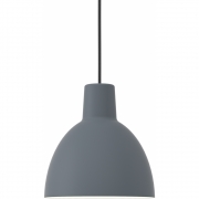 Louis Poulsen - Toldbod 250 Pendelleuchte Blau-Grau