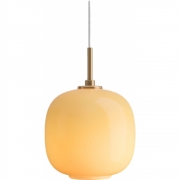 Louis Poulsen - VL 45 Radiohus Pendelleuchte Ø 175 | Amber Glass