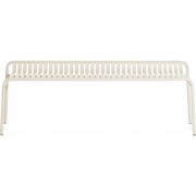 Petite Friture - Week-End Bank ohne Rückenlehne Elfenbein