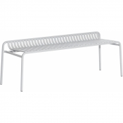 Petite Friture - Week-End Bank ohne Rückenlehne Perlgrau