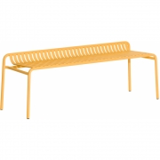Petite Friture - Week-End Bank ohne Rückenlehne Safran
