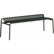 Petite Friture - Week-End Bank ohne Rückenlehne Flaschengrün