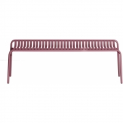 Petite Friture - Week-End Bank ohne Rückenlehne Terracotta
