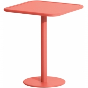 Petite Friture - Week-End Bistro Tisch quadratisch Koralle