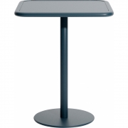 Petite Friture - Week-End Bistro Tisch quadratisch Graublau