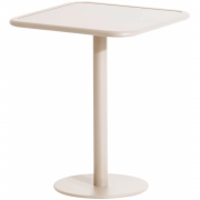 Petite Friture - Week-End Bistro Tisch quadratisch Elfenbein