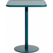 Petite Friture - Week-End Bistro Tisch quadratisch Ozeanblau