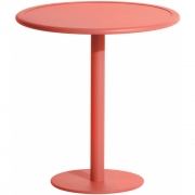 Petite Friture - Week-End Bistro Tisch rund Koralle