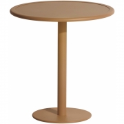 Petite Friture - Week-End Bistro Tisch rund Gold