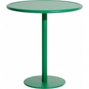 Petite Friture - Week-End Bistro Tisch rund Mintgrün
