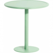 Petite Friture - Week-End Bistro Tisch rund Pastellgrün