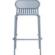 Petite Friture - Week-End Barhocker H80 Taubenblau