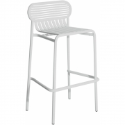 Petite Friture - Week-End Barhocker H80 Perlgrau