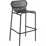 Petite Friture - Week-End Barhocker H80 Schwarz