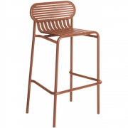Petite Friture - Week-End Barhocker H80 Terracotta