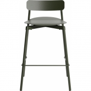 Petite Friture - Fromme Barhocker H65 Flaschengrün