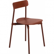 Petite Friture - Fromme Wood Stuhl Rot Braun