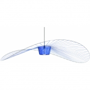 Petite Friture - Vertigo Pendelleuchte Groß Cobalt