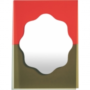 Petite Friture - Wander Spiegel S Zinnoberrot / Kaki