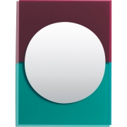 Petite Friture - Wander Spiegel M Smaragd / Cherry