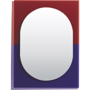 Petite Friture - Wander Spiegel M Lila / Braunrot