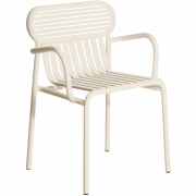 Petite Friture - Week-End Armlehnstuhl Elfenbein