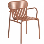 Petite Friture - Week-End Armlehnstuhl Terrakotta