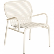 Petite Friture - Week-End Lounge Armlehnstuhl Elfenbein