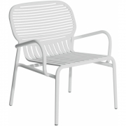 Petite Friture - Week-End Lounge Armlehnstuhl Perlgrau