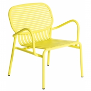 Petite Friture - Week-End Lounge Armlehnstuhl Gelb