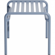 Petite Friture - Week-End Fußhocker Taubenblau