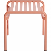 Petite Friture - Week-End Fußhocker Koralle