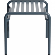 Petite Friture - Week-End Fußhocker Graublau