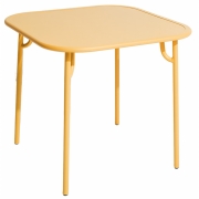 Petite Friture - Week-End Tisch quadratisch glatt Safran