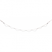 Petite Friture - Spline Pendelleuchte Braun / Orange