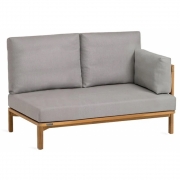 Weishäupl - New Hampton 2 Sitzer-Element, Armlehne rechts 