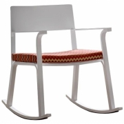 Weishäupl - Sitzkissen für Flow Schaukelsessel Grau (Acryltuch)