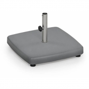 Weishäupl - Schirmständer Beton Eckig mit Stellfüßen 75 kg / Hülse Ø54 mm