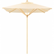 Weishäupl - Klassiker Sonnenschirm 210x210 cm mit Flaschenzug und Knick 