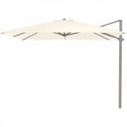 Weishäupl - Freiarm Sonnenschirm 300x300 cm grau 