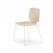 Pedrali - Babila 2720 Kufenstuhl Lichtgrau