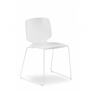 Pedrali - Babila 2740 Kufenstuhl Grau | Schwarz