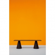 Pedrali - Ikon Bank Schwarz | Gerade