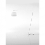 Pedrali - L001T Stehleuchte B | Tranparent | Schwarz