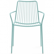 Pedrali - Nolita 3656 Armlehnstuhl Hellblau