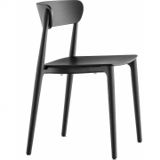 Pedrali - Nemea 2820 Stuhl Esche Schwarz