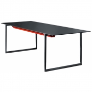 Pedrali - Toa Schreibtisch Kabelmanagement Links 240 x 90 cm 